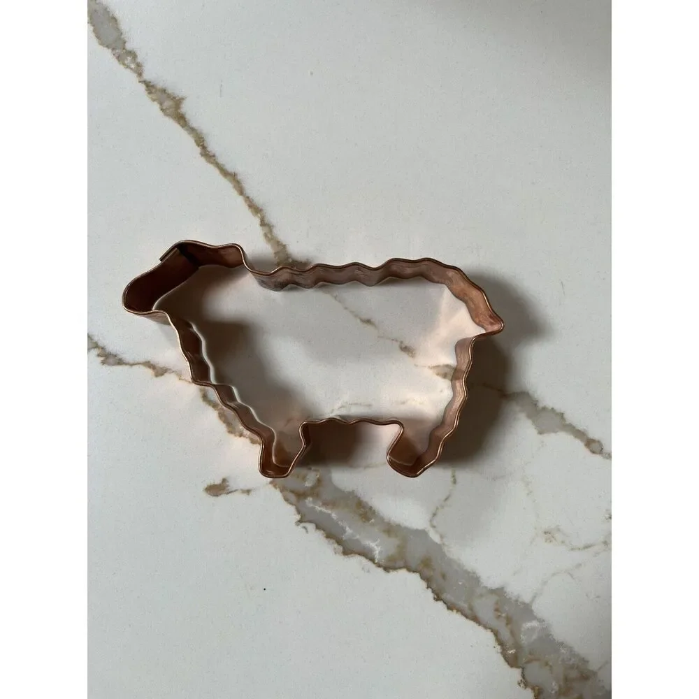 Lot Of 9 Martha Stewart by Mail Noah's Ark Copper Cookie Cutter Kit Set